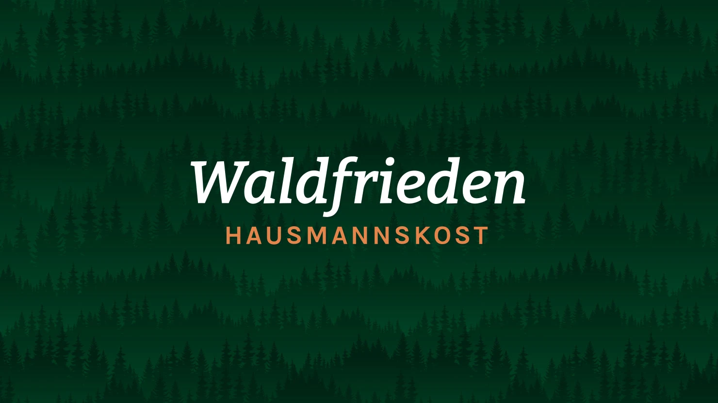 Ehrliche Hausmannskost